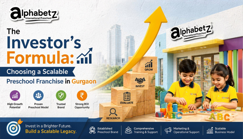 The Investor’s Formula Choosing a Scalable Preschool Franchise in Gurgaon