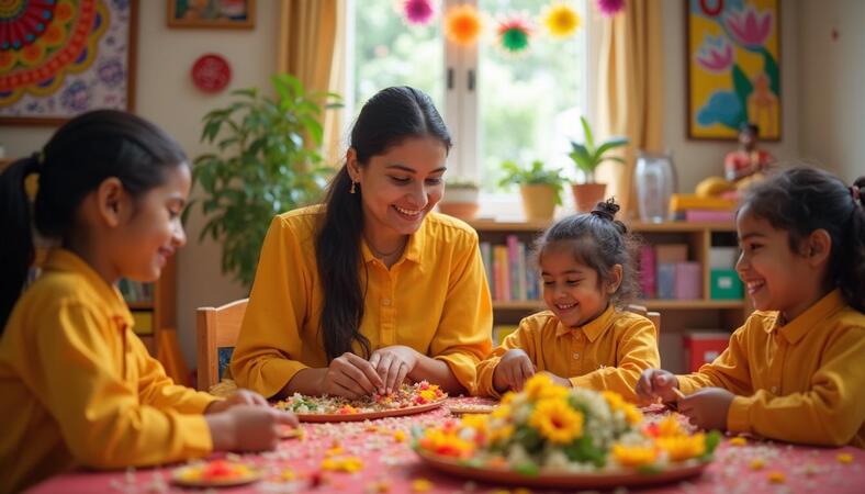 Guru Purnima Celebration in Preschool Honoring Tradition