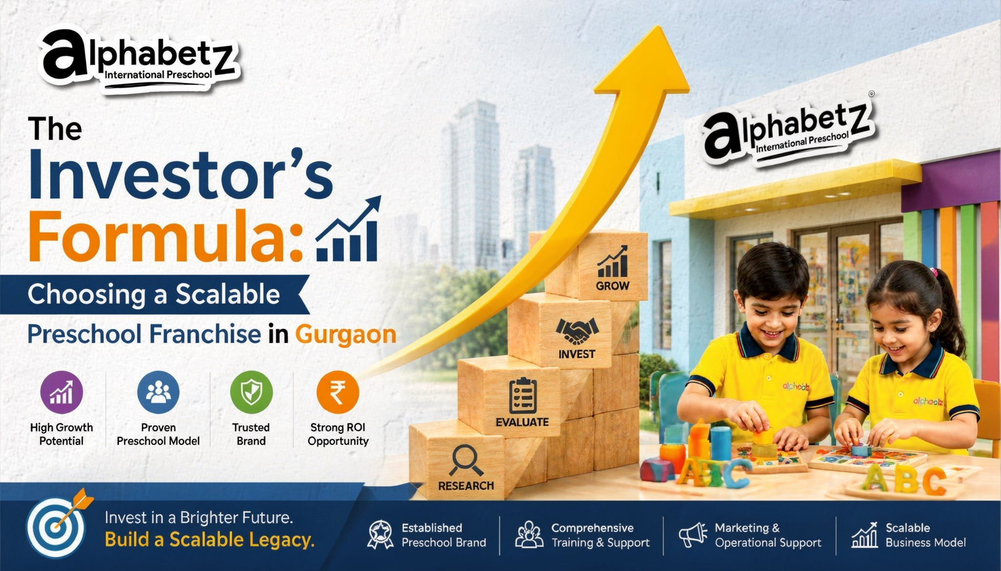 The Investor’s Formula Choosing a Scalable Preschool Franchise in Gurgaon