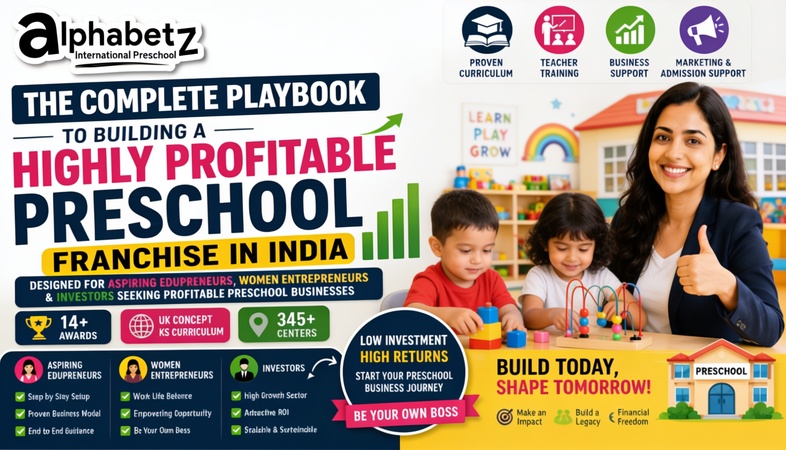 The Complete Playbook to Building a Highly Profitable Preschool Franchise in India