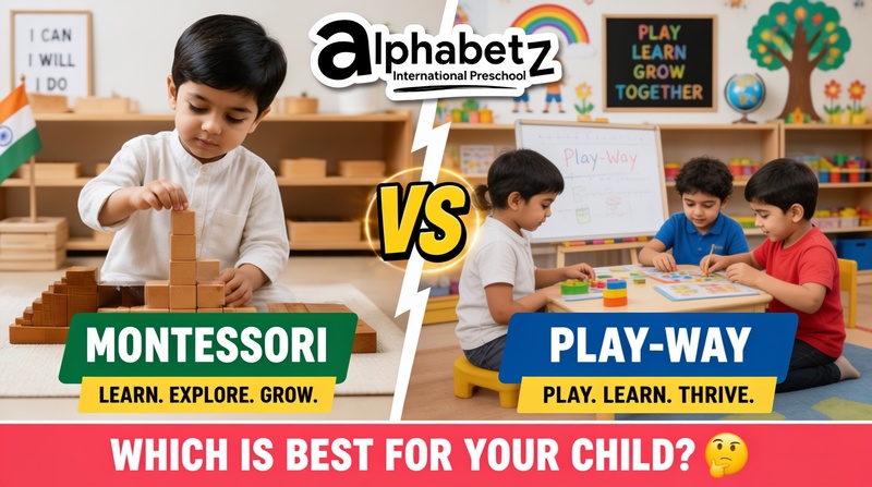 Montessori vs Modern Play Way How to Choose the Right Preschool in Chennai